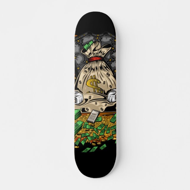 Money Bag Skateboard (Front)