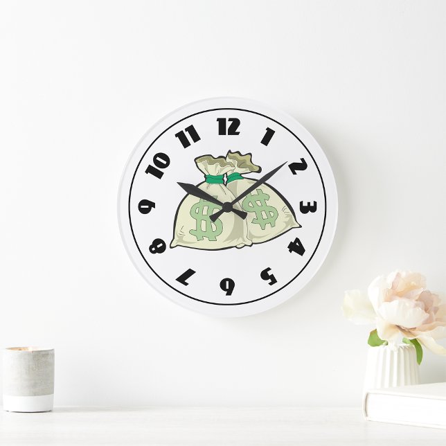 Money Bags Clock (Creator Uploaded)