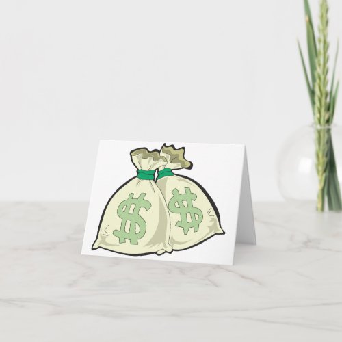 Money Bags Note Cards