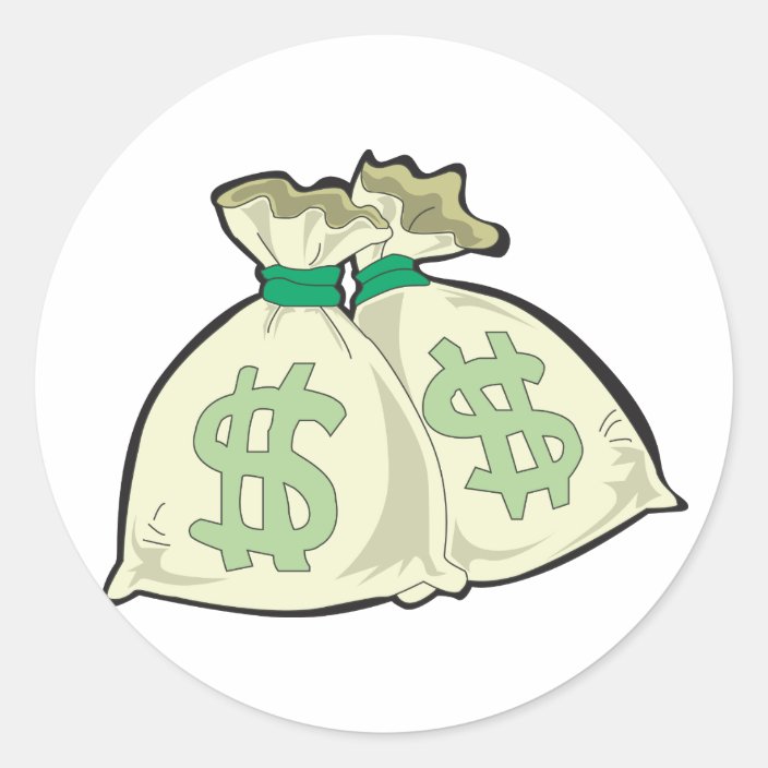 Money Bags Stickers Zazzle money-bags-stickers-zazzle