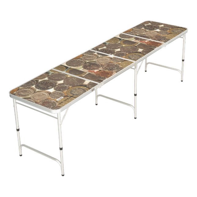 Money Beer Ping Pong Table (Angled)