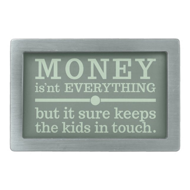 MONEY belt buckle (Front)