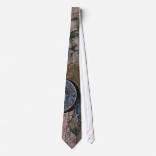 Money   Bills and Coins Neck Tie