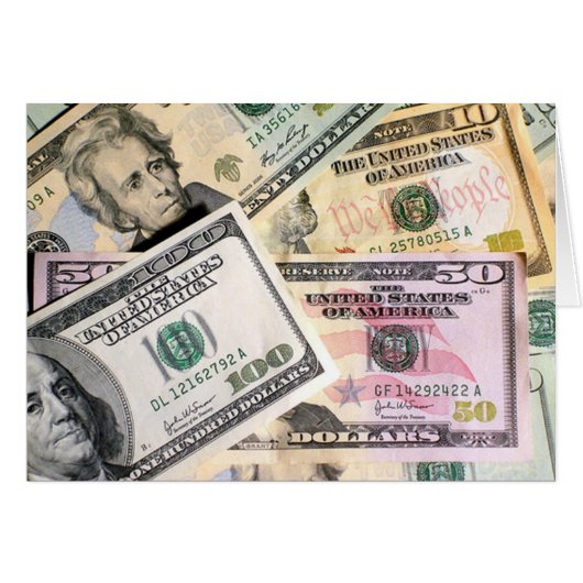 Money Cards (Front Horizontal)