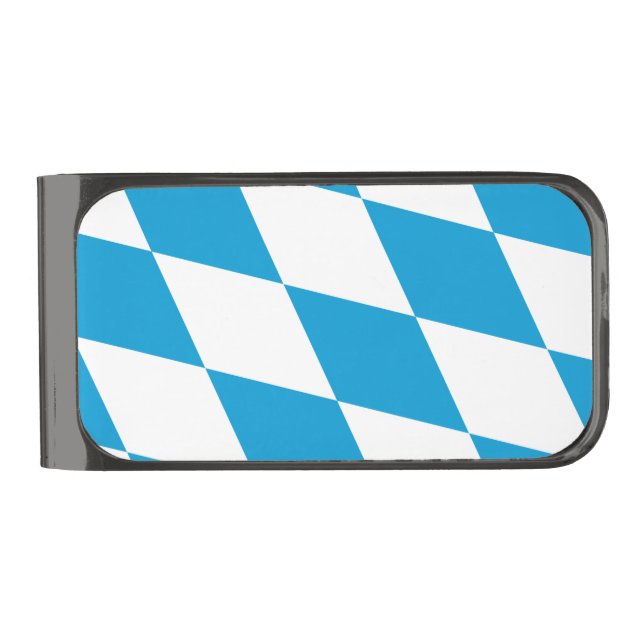 Money Clip with flag of Bavaria, Germany (Front)