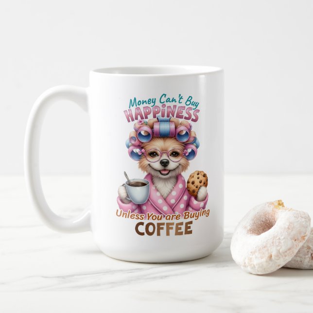 Money Coffee Mug (With Donut)