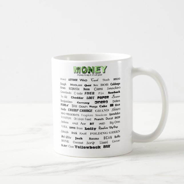 Money Coffee Mug (Right)