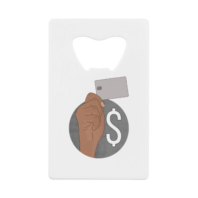 Money Credit Card Bottle Opener (Front)