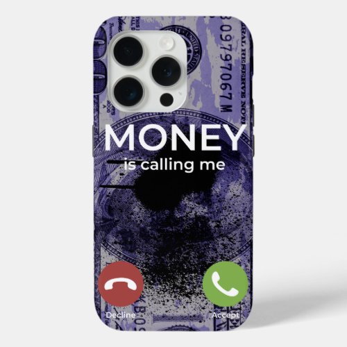 Money dollar bills iPhone 15 pro case