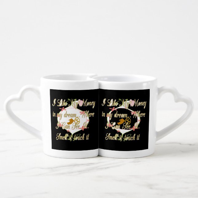 Money dream coffee mug set (Back Nesting)