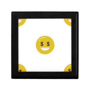 money eye emoji gift box