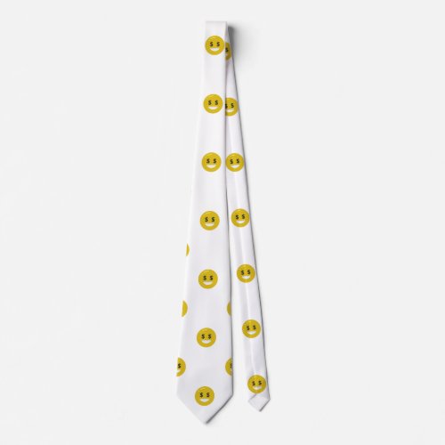 money eye emoji menswear mens necktie neck tie