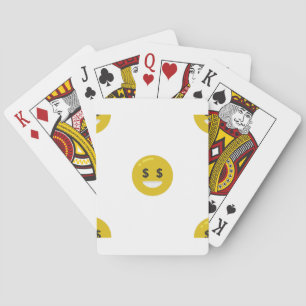 money eye emoji poker cards
