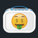 Money Face - Emoji Lunch Box<br><div class="desc">Money Face - Emoji</div>