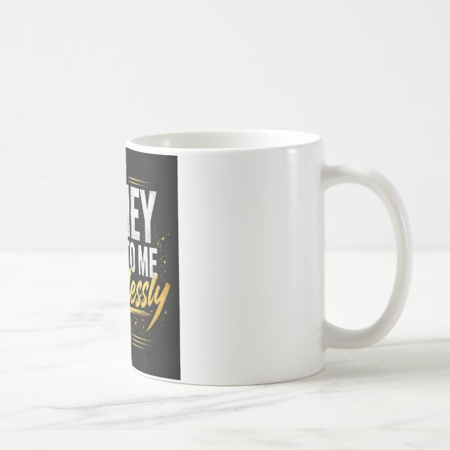 Money Flows To Me Effortlessly – Luxury Wealth Min Coffee Mug (Right)