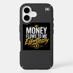 Money Flows To Me Effortlessly – Luxury Wealth Min iPhone 16 Case