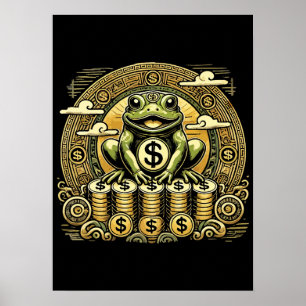 Money Frog, Lucky Toad, Jin Chan - Success Lucky Poster