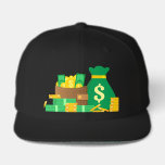 Money🤑 fun, and humor, baseball ⚾ cap 🧢