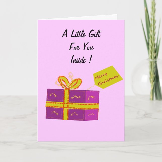 Money Gift Card (Front)