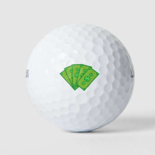 Money  golf balls