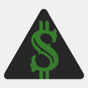 Money Hard Hat Sticker