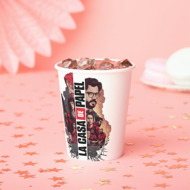 Money Heist Disposable Cup (Insitu)