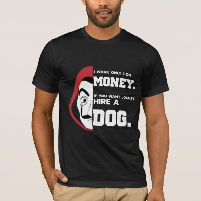 Money Heist Men T-shirt   (Front)