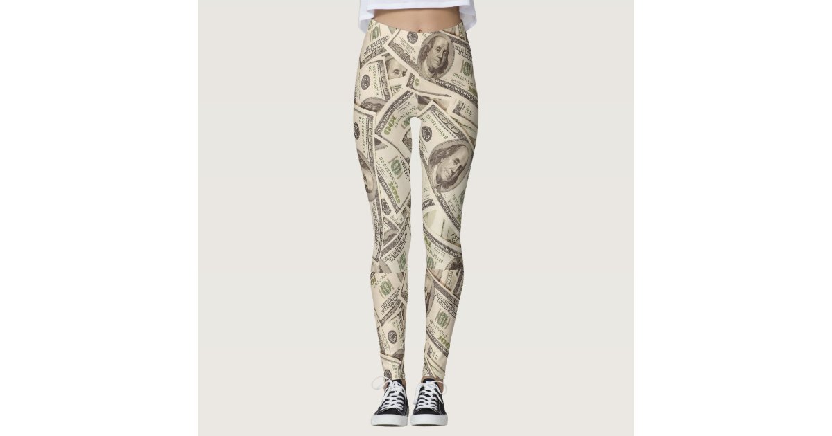 Dollar Bill Leggings 