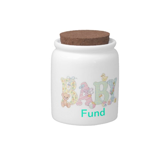 Money Jar "Baby Fund" (Front)