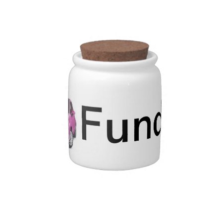 Money Jar "car Fund" For Girls