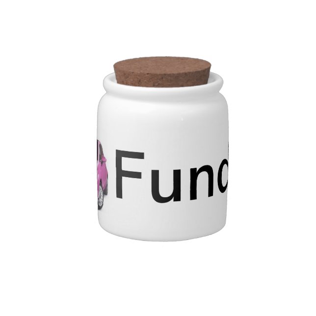 Money Jar "Car Fund" For Girls (Right)