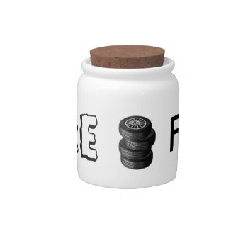 Money Jar "tire Fund" by MyGrinsNGiggles at Zazzle