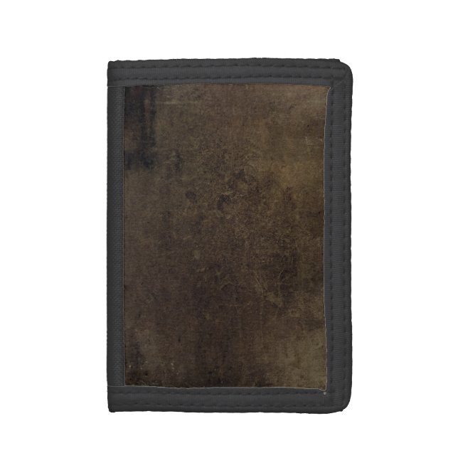 Money Keeper DARK BROWN Trifold Wallet (Front Vertical)