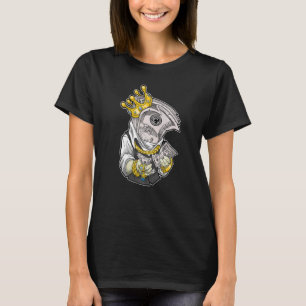 money king crown rich dollar diamonds cash HipHop T-Shirt