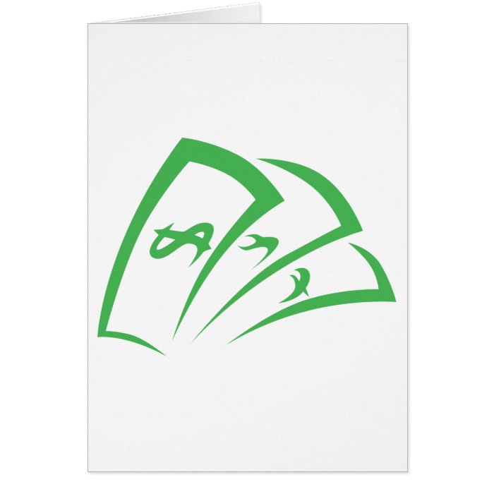 Money lender Logo in Swish Drawing Style Cards