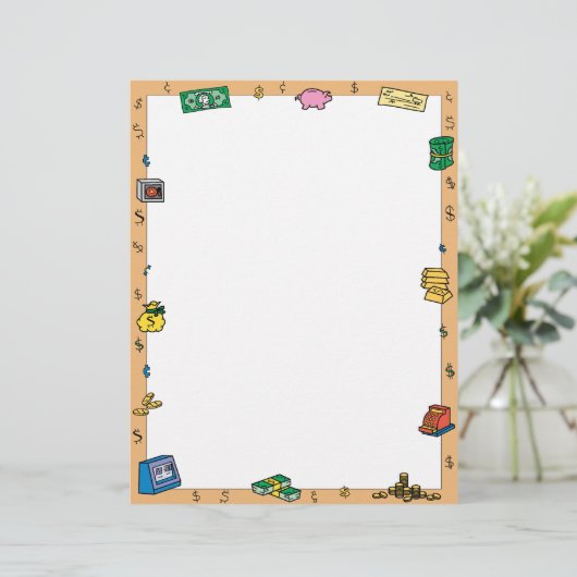 Money Letterhead (Standing Front)