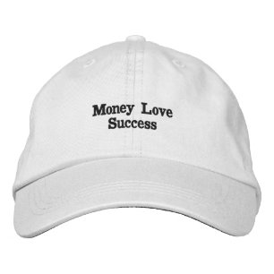 Money Love Success Embroidered Baseball Cap