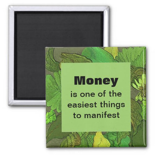 Money Magnet A positive affirmation Magnet
