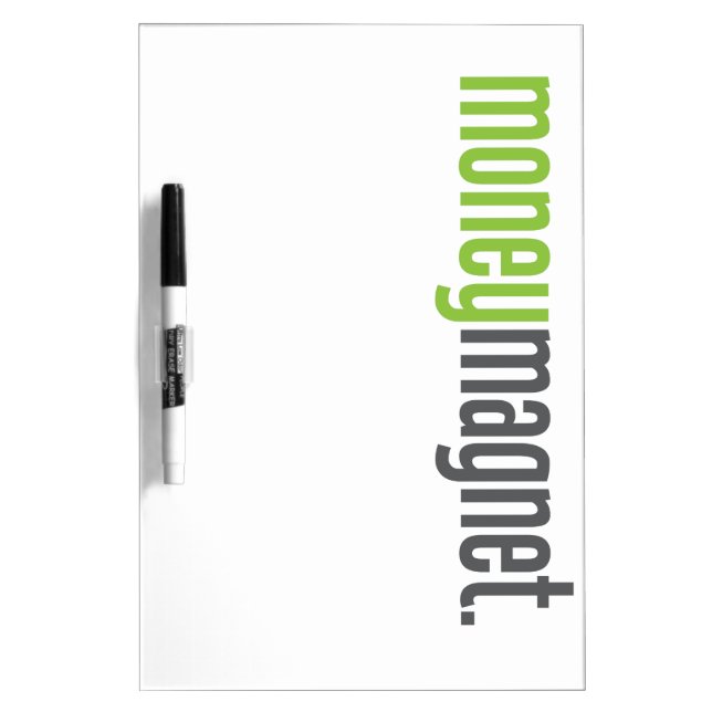 Money Magnet Dry Erase Board (Front)