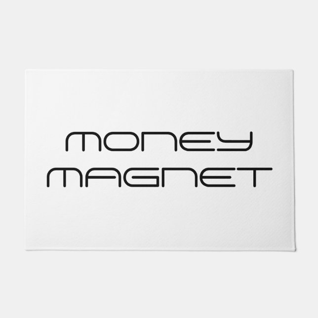 Money Magnet Welcome Mat (Front)