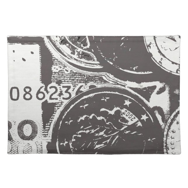 Money makes the world go round placemat (Front)