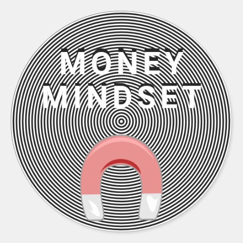 Money Mindset Hypnosis Sticker