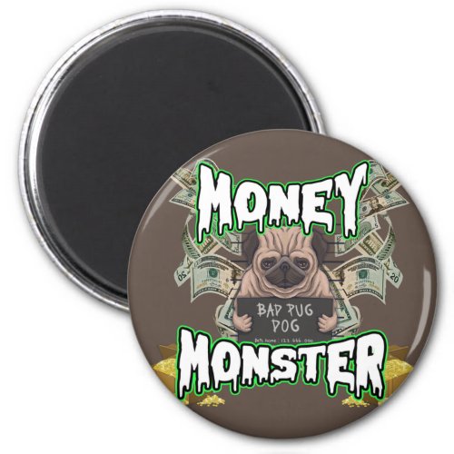 Money Monster _ Funny T_Shirt Throw Pillow Magnet