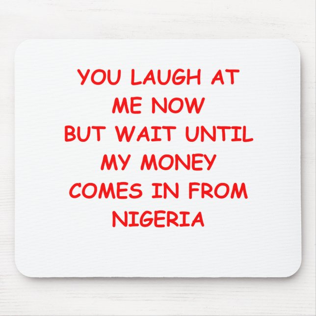 money mouse pad (Front)