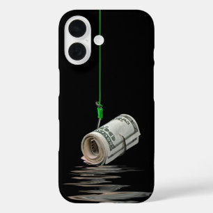 Money On a Fish Hook iPhone 16 Case