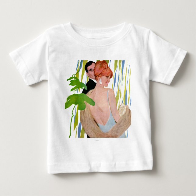 Money On Her Mind Baby T-Shirt (Front)