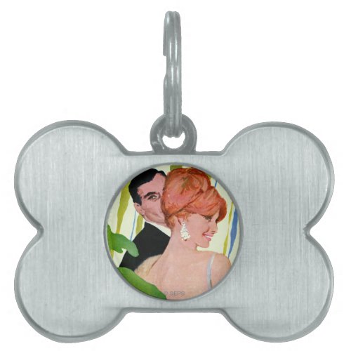 Money On Her Mind Pet Name Tag