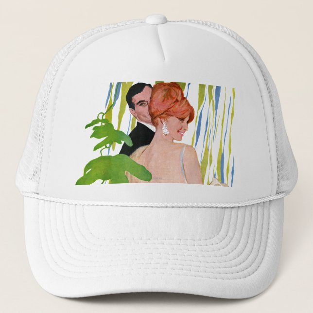 Money On Her Mind Trucker Hat (Front)