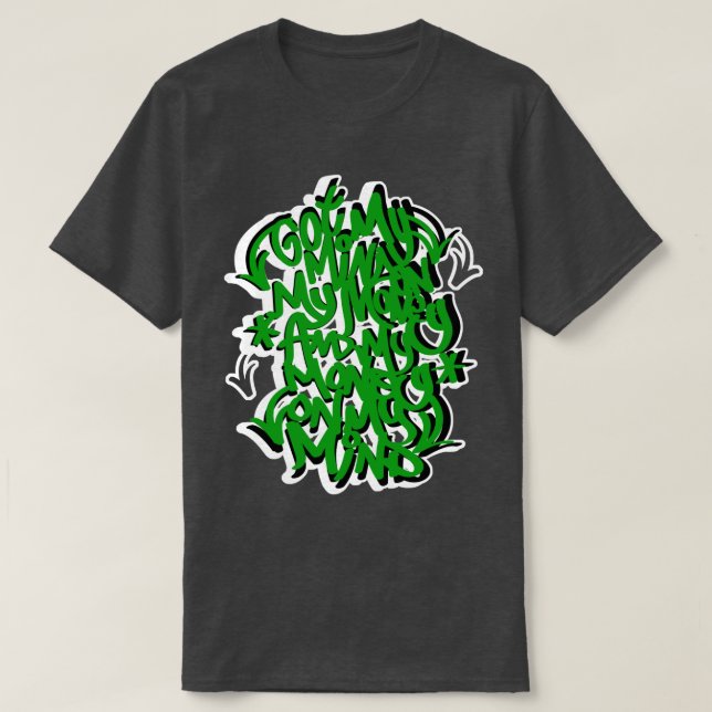 Money On My Mind T-Shirt (Design Front)