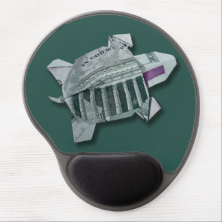 Money Origami $50 Turtle Gel Mouse Pad
